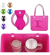HWHIEUAIK Bogg Bag Cup Holder for 30oz 40oz Stanley, Adjustable Insert Drink Holder Compatible wi...