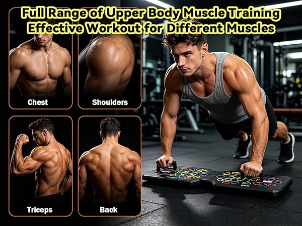 Exercise upper body muscles