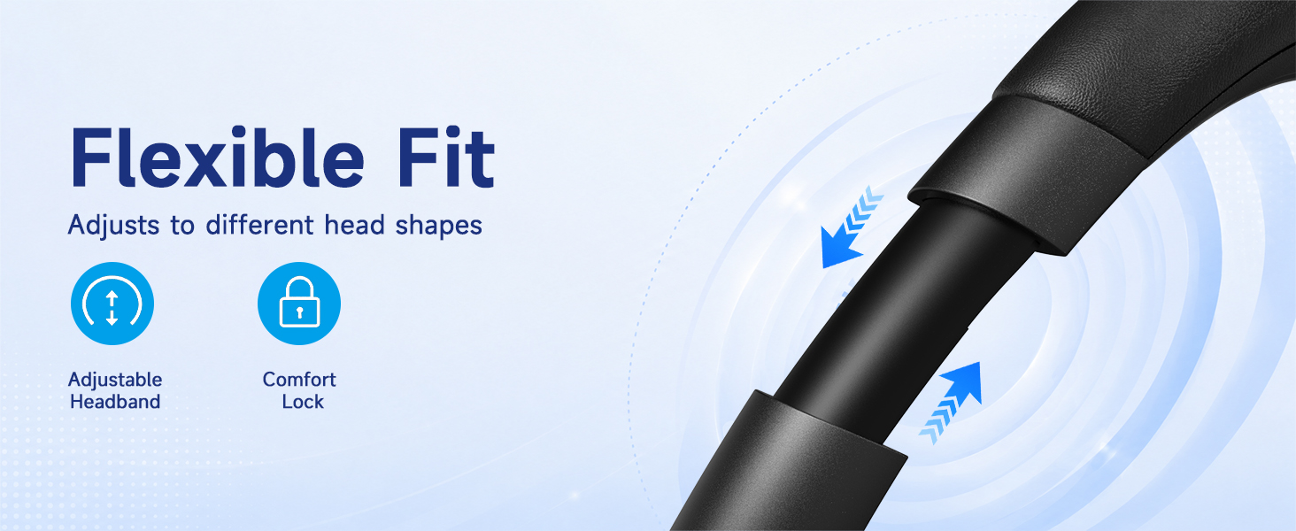 4232 Wireless Headset with Mic for Work