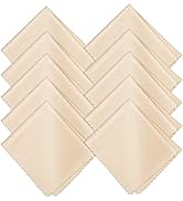 waka 10 Pack Upgraded Microfiber Cleaning Cloth, 6x7 Lint Free Cloth for Eyeglasses, Camera Lens,...