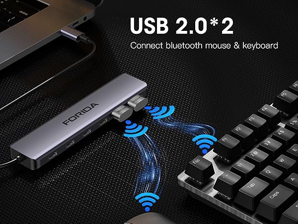 usb hub usb c for laotop