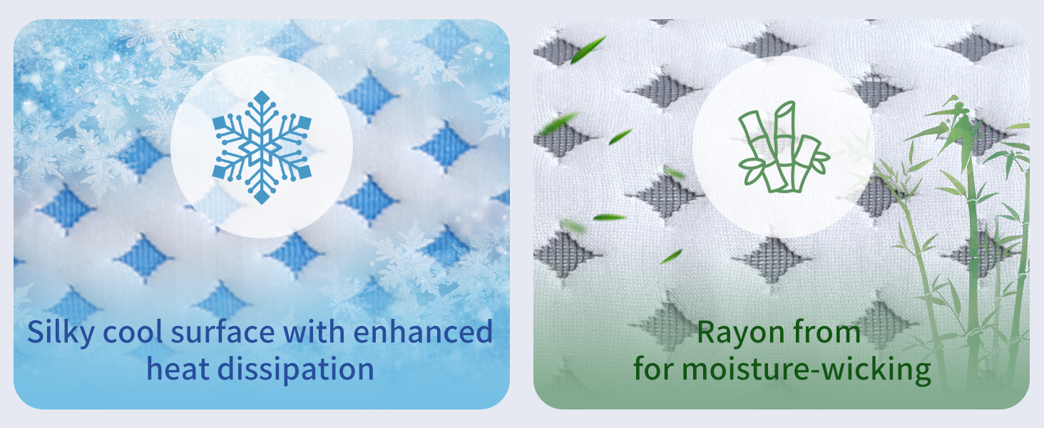 memory foam pillows 2 pack