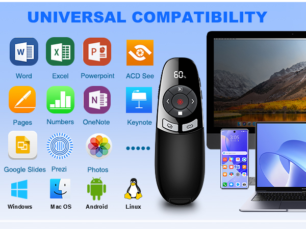 pointer clicker for presentation