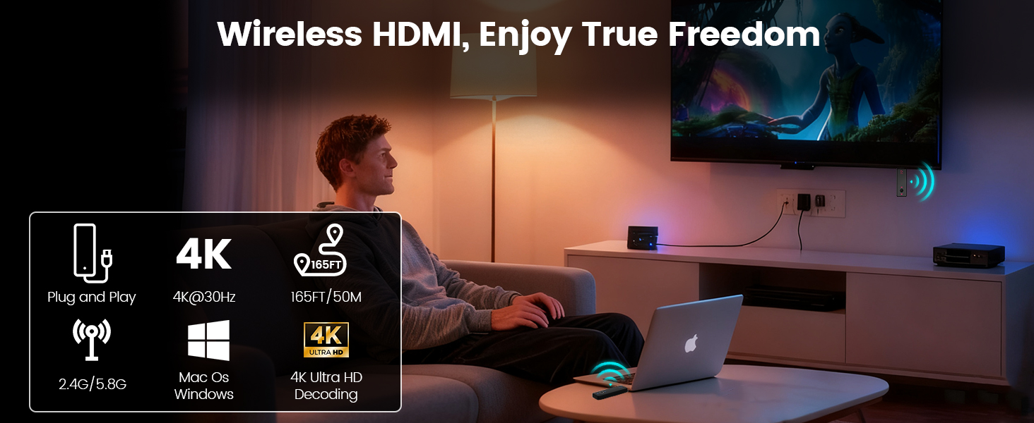 4K Input 1080P Output for Laptop/TV Box/PC Streaming