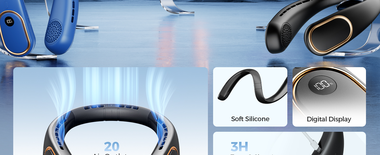 portable neck fan