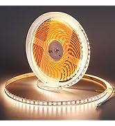 KXZM 24V 32.8ft(10M) LED Strip Light Warm White 3000K 1200LEDs 2835 SMD 90W High Brightness 7200L...