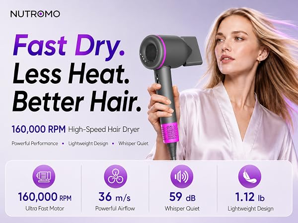 high spped hair dryer