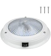 RVZONE Marine Boat Dome Light 12V LED Boat Interior Lights with Toggle Switch LED Boat Cabin Ligh...