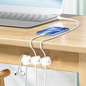 Tidy up your office desk (say goodbye to cable chaos while you work).