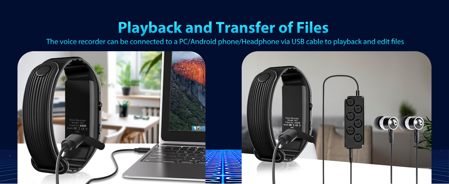 voice recorder wtih playback