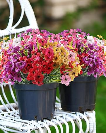 plastic flowers