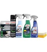 SONAX Surface Protection Kit | Car Protection &amp; Maintenance Kit with Polymer Net Shield, Wheel Cl...