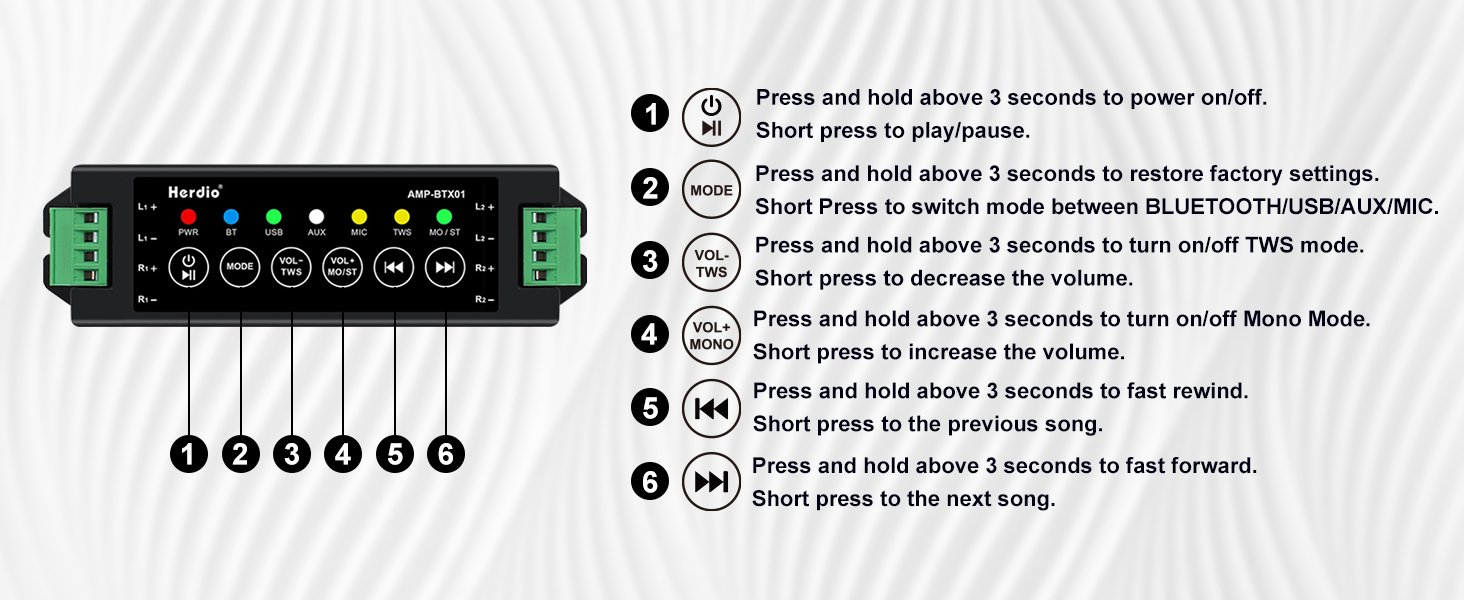 bluetooth amplifier box