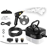 Foandbevi Handheld Steam Cleaner, 2500W Pressurized Multi-Surface Steam Cleaner for Home Use, Car...