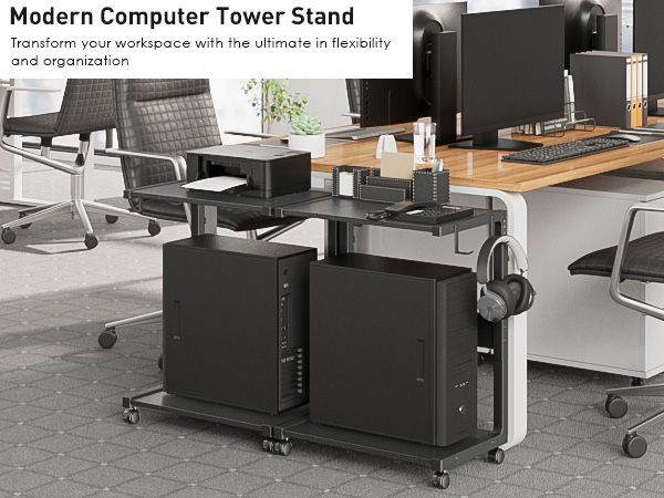 computer tower stand