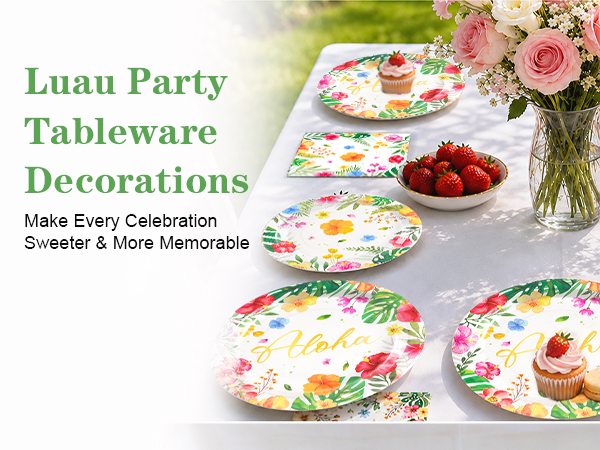 paper plate and napkins