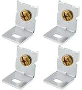 DALUQIS 4 Pcs MHS012 Power Supply Fixing Bracket, Switching Power Supply Mounting Bracket with Sc...
