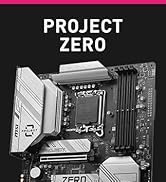 MSI Z790 Project Zero Gaming Motherboard (Support 14th/13th/12th Gen Intel Processors, LGA 1700, ...