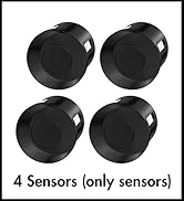 Car Reverse Sensor 7.5ft/2.3m, Universal Sensors Radar Weatherproof Exact Inducing for Vehicles B...
