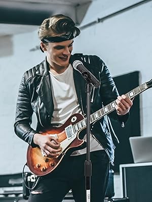 Universal Compact Base Microphone Stand; Adjustable Heavy Duty; Lightweight; Professional Stage