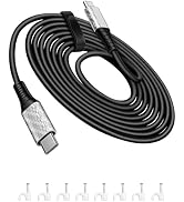 30 FT USB C Power Extension Cable, 60W USB-C to C Fast Charging Cable for iPhone 17 Pro Max 16 Pl...