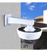 Waterproof Solar Outdoor Lights Fake Dummy Camera with Motion Sensor, Light Sensor, Flashing Ligh...