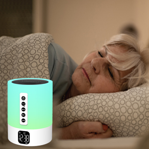 white noise sound machine with light