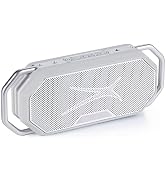 Altec Lansing HydraWAVE Portable Bluetooth Speaker, 12h Playtime, USB-C Quick Charge, True Wirele...