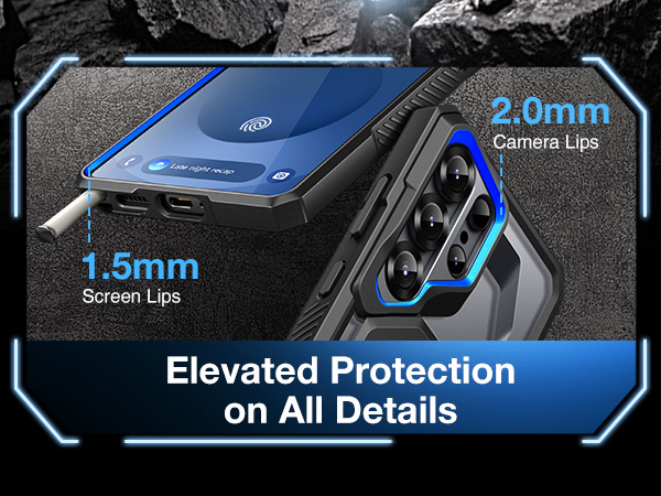 samsung galaxy s25 ultra case with screen protection