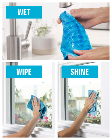 limpiar para toallas vidrios glasses rags espejos trapos y cloths window wine thick edgeless ecloth