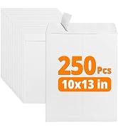 SUNEE 10 x 13 Self Seal Catalog Envelopes, 28lb White Security Mailing Envelopes, Ultra Strong Qu...