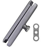 FANAUE Anti-Theft Double Socket Arm Compatible with RAM Mounts B Size Ball Head and Bike Motorcyc...