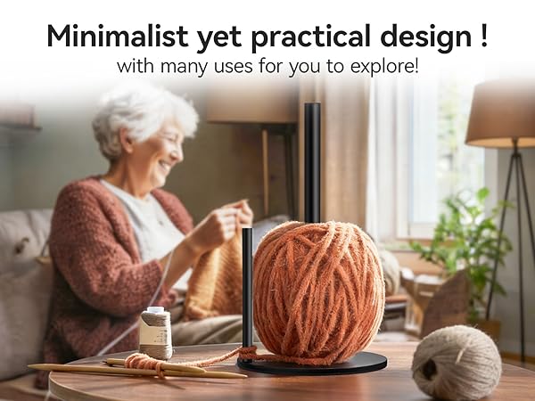 Or a yarn holder!With many uses for you to explore!