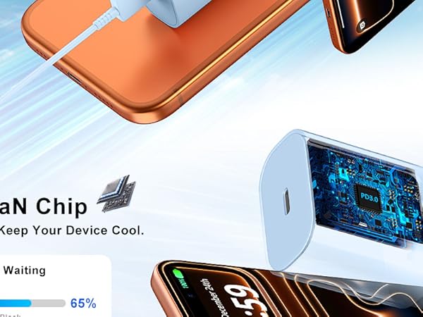 30w 40w iphone 17 16 15 pro max charger fast charging 10ft long usb c charger cable cord type c
