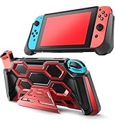 Mumba Protective Case for Nintendo Switch (2017 Release), [Battle Series] [Built-in Kickstand] He...