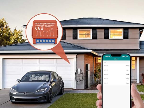 Smart Garage Door Opener Remote