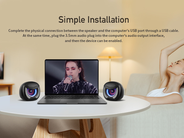 Desktop Speaker Mounting Style