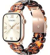 V-MORO Cute Resin Band Compatible with Apple Watch Series 7/8/9/10/11 46mm/45mm/44mm/42mm Fashion...