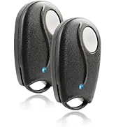 2X Garage Outlet Garage Door Opener Remote Gate Security Control Channel Mini Car 1-Button Keycha...