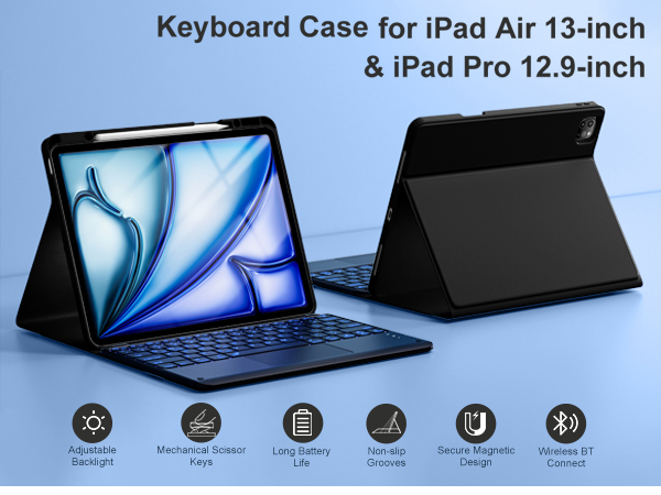 ipad pro 12.9 case with keyboard