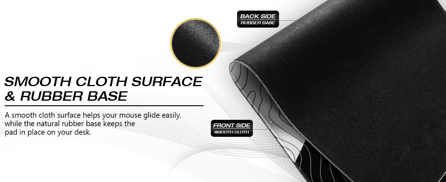Gaming mouse pads