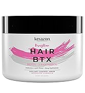 KERAZON Intensive Brazilian Hair Botox Treatment 8oz 236ml For All Hair Types, Thermal Activated ...