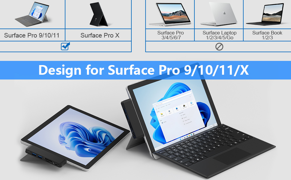 docking station for surface pro 9