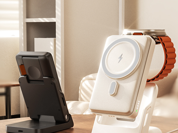 Foldable Wireless Charging Station