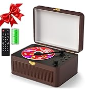 Gueray Portable CD Player with Speakers 3600mAh Rechargeable Bluetooth CD Players for Home Decor,...