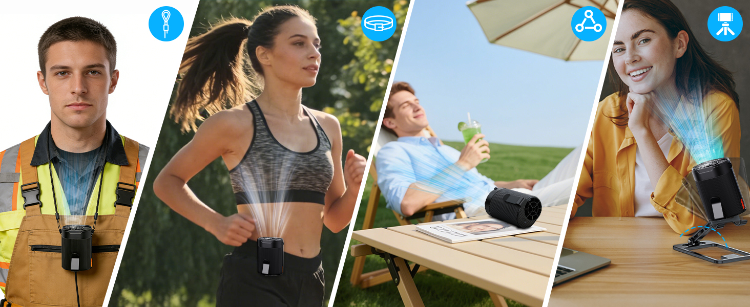 Portable Waist Fan