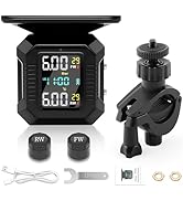 Avutrel Tire Pressure Monitoring System,Motorcycle Tire Pressure Monitoring System with 2 Sensors...
