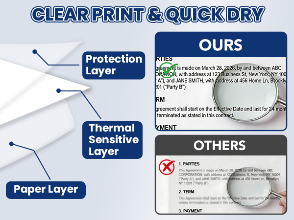 thermal paper 8.5 x 11