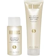 Hot Tools Pro Artist Heat Protection Shampoo and Conditioner Set | Cleanse, Repair and Strengthe...