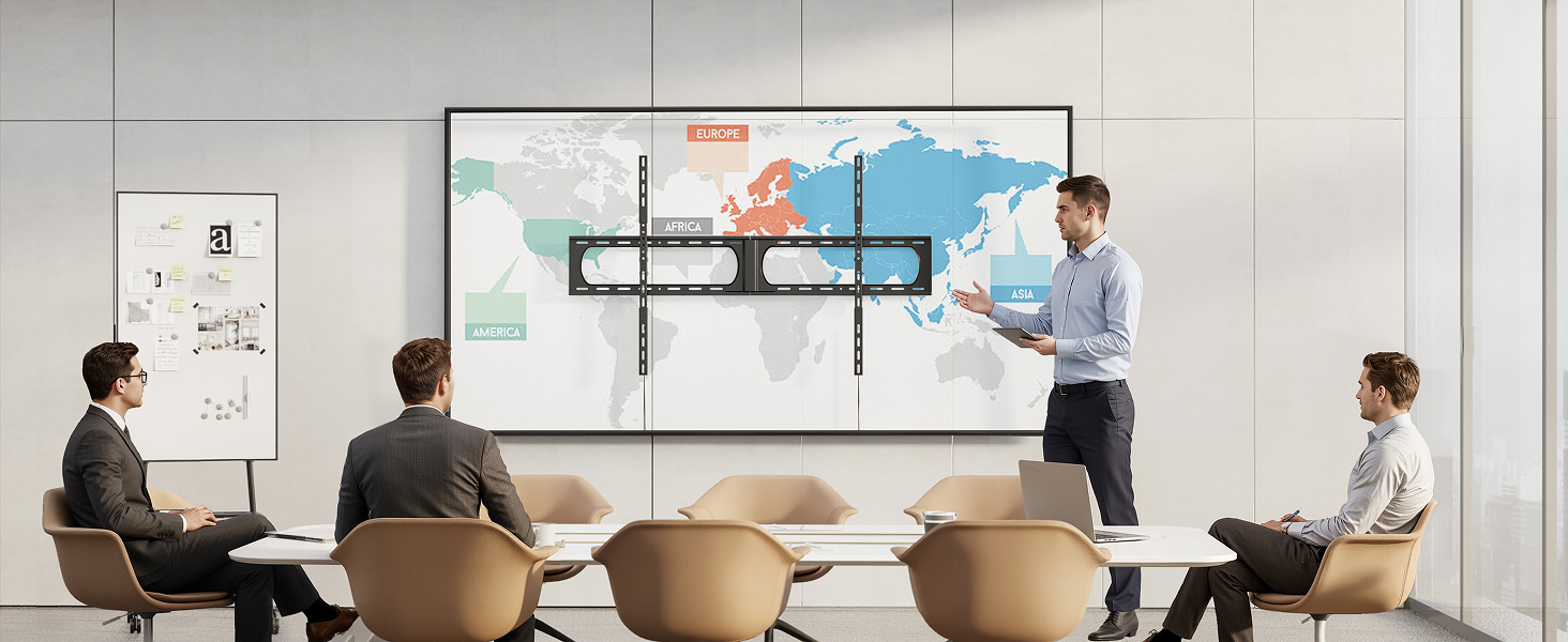 heavy duty tv wall mount 300 lbs